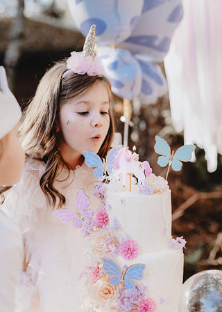 Butterfly Cake Toppers - 6 Pkt