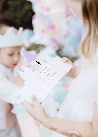 Castle Invitations - 6 Pkt