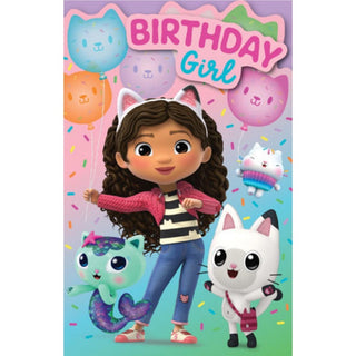 Gabby's Dollhouse Birthday Girl Card