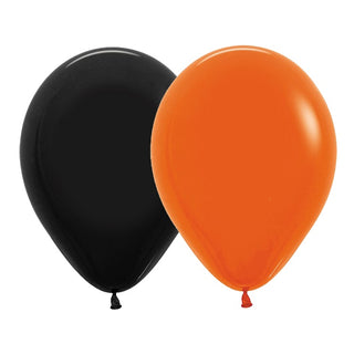 Black & Orange Balloons | Black & Orange Party Supplies NZ