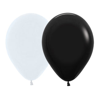 Black & White Balloons | Black & White Party Supplies NZ