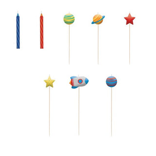 Space candles | Space Party Supplies NZ