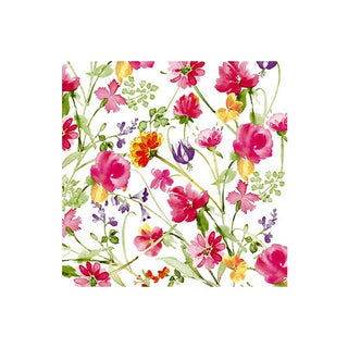 Blossom Medley Napkins - Lunch 20 Pkt