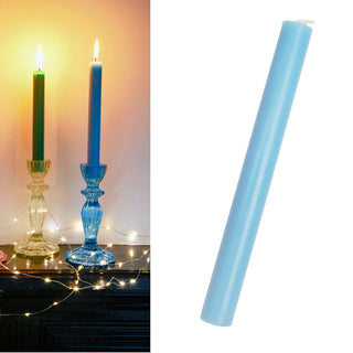 Blue Boho Dinner Candle