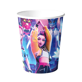 Blue KPop Demon Hunters Cups | KPop Demon Hunters Party Supplies NZ 
