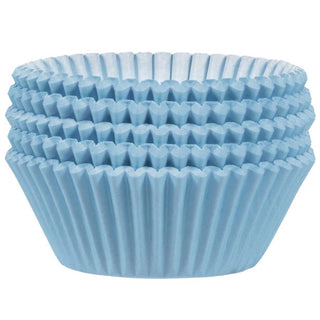 Cake Craft | Pastel Blue Cupcake Cases 
| Blue Party Supplies NZ