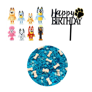 Deluxe Bluey Cake Decorating Set