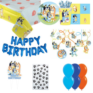 Premium Bluey Party Pack for 8 | Bluey Party Supplies NZ