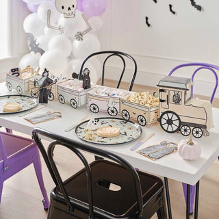 Ginger Ray Halloween Ghost Train Treat Decoration Stand | Boo Crew |  Halloween Ghost Train Treat Decoration Stand | Halloween Ghost Train | Ginger Ray | NZ Party Supplies |