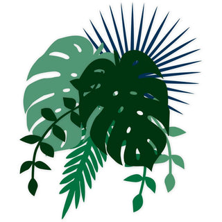 Tropical Leaves Decorations
