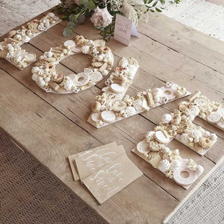Ginger Ray Love Wedding Grazing Table Kit | Ginger Ray Love Grazing Table Kit | Ginger Ray Wedding Grazing Table Kit | Love Wedding Grazing Table Kit | Ginger Ray Love Grazing Table Kit | NZ Party Supplies |