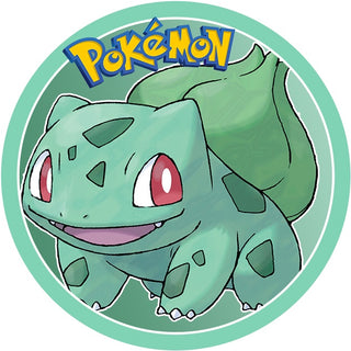 Pokemon Bulbasaur Edible Icing Cake Image