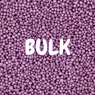BULK  Pastel Lilac Nonpareils 100s & 1000s Sprinkles - 1kg | Purple Lilac Party Supplies NZ