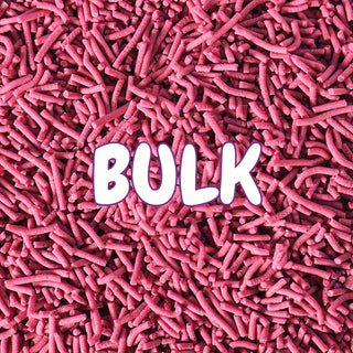 BULK Pink Jimmies Sprinkles 1kg | Pink Cake Decorating