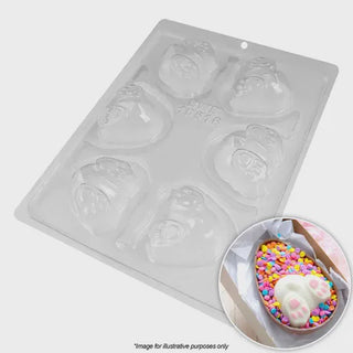 3 Piece Bunny Bum Mould | Easter Chocolate Making Supplies NZ