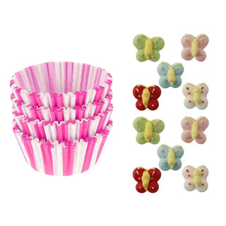 Butterfly Cupcake Decorating Kit | Butterfly Party Supplies NZ