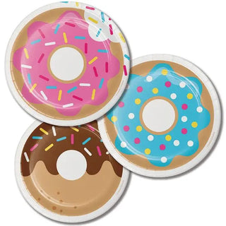 Donut Time Plates - Lunch 8 Pkt