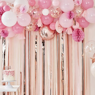 Ginger Ray Blush & Peach Party Backdrop Kit
