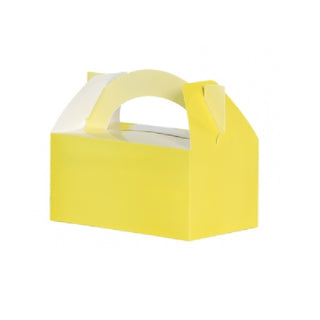 Five Star Pastel Yellow Lunch Boxes | Five Star Yellow Lunch Boxes | Yellow Lunch Boxes | Pastel Yellow Lunch Boxes | NZ Party Supplies |   