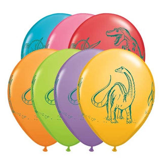 Dinosaur in Action Balloon - 12 Pkt