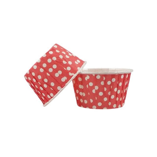Sundays Red Polka Dot Baking Cups - 20 Pkt