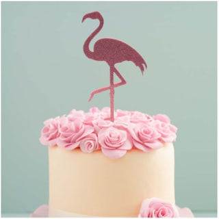 Flamingo Cake Topper | Luau Birthday cake NZ