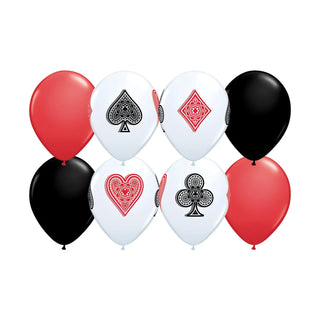 Card Suits Balloons | Casino Party Supplies NZ