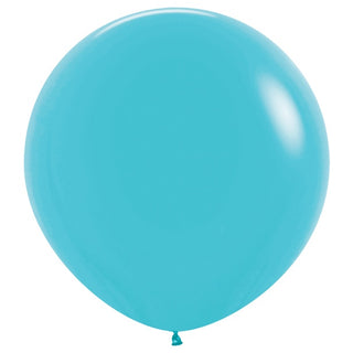 Giant Caribbean Blue Balloon - 90cm