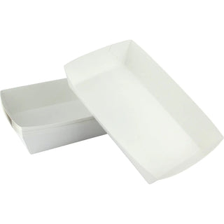 White Food Trays | White Party Supplies NZ