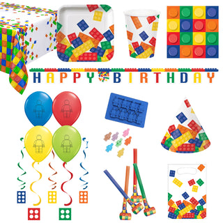 Deluxe Lego Blocks Party Pack for 8 - SAVE 15%