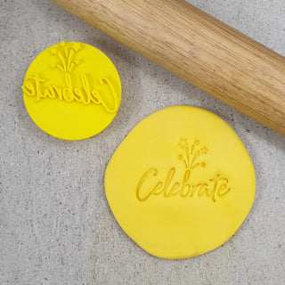 Celebrate Cookie Embosser