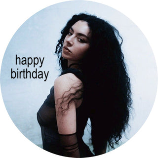 Charli XCX Edible Icing Cake Image