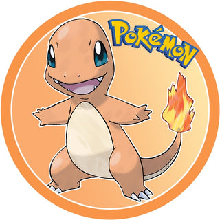 Pokemon Charmander Edible Icing Cake Image