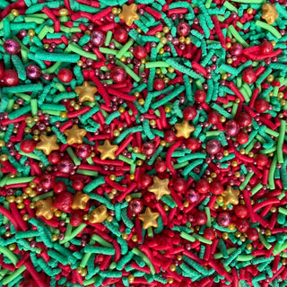 Classic Christmas Sprinkle Medley | Christmas Cake Decorating Supplies NZ