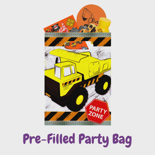 Pre Filled Party Bag | Construction Party Supplies NZ