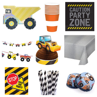Premium Construction Party Pack for 8