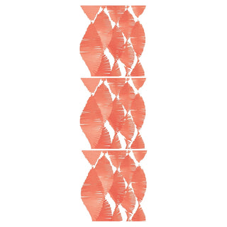 Coral Fringe Garland Backdrop Pack