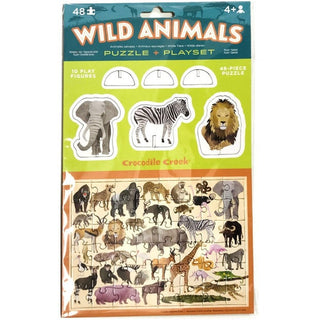 Wild Animals Puzzle & Playset | Safari Animal Party Supplies NZ