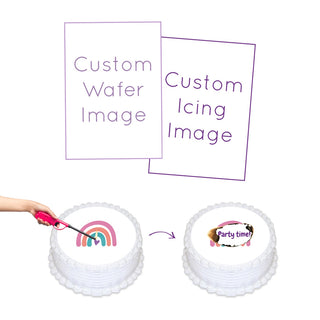 Custom Printed Burnaway Edible Cake Image | Cake Decorating Supplies NZ