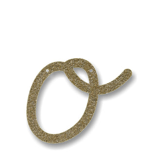 Meri Meri Gold Acrylic Bunting Letter or Number