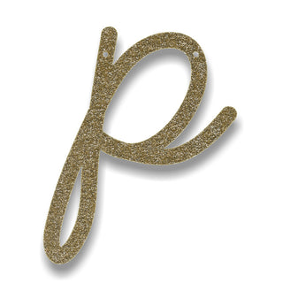 Meri Meri Gold Acrylic Bunting Letter or Number