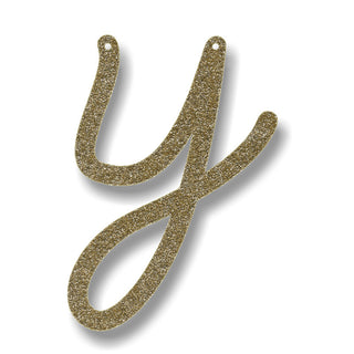 Meri Meri Gold Acrylic Bunting Letter or Number