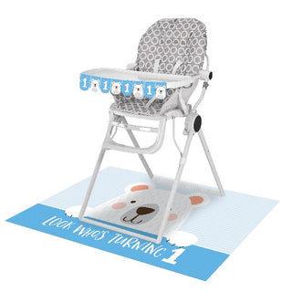 Little Bear High Chair Decorating | 1st Birthday Party | 1st Birthday High Chair Decorations 