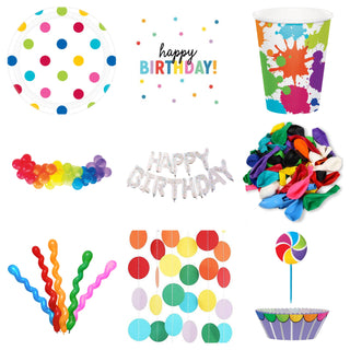 Rainbow Party Pack | Rainbow Party Supplies NZ