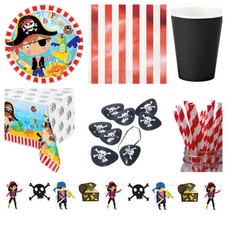 Pirate Party Essentials for 8 - SAVE 30%