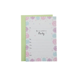 Party Invitations | Daisy Invitations | NZ Party Supplies |