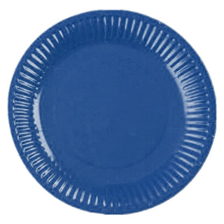 Dark Blue Plates - Lunch 12 Pkt