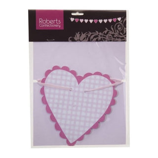 Heart Bunting | Pink Garlands