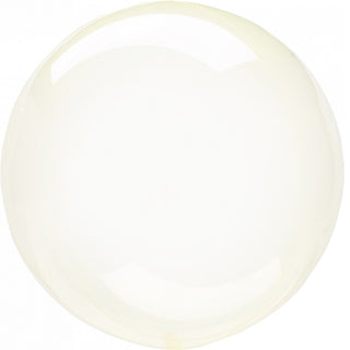 Crystal Clearz Balloon - Yellow