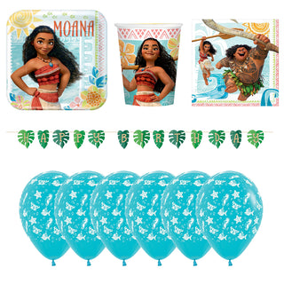 Moana Party Essentials for 8 - SAVE 10%